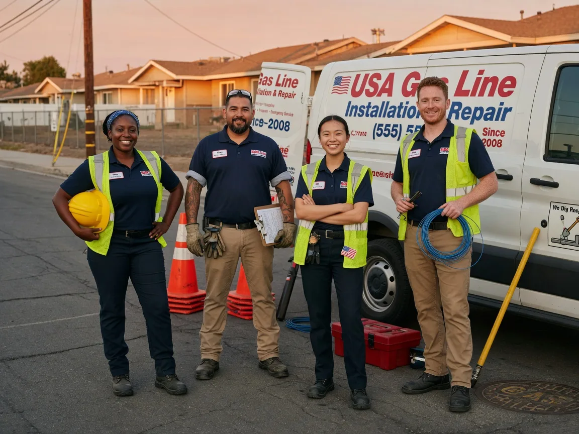Gas Line Installation company in Equality, IL